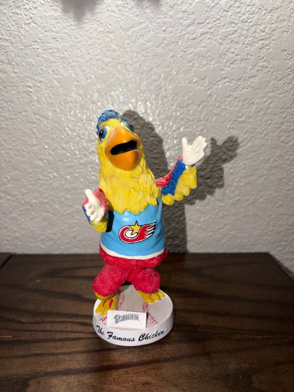 2003 BD&A San Diego Padres The Famous Chicken Mascot Bobblehead Collectors Editi